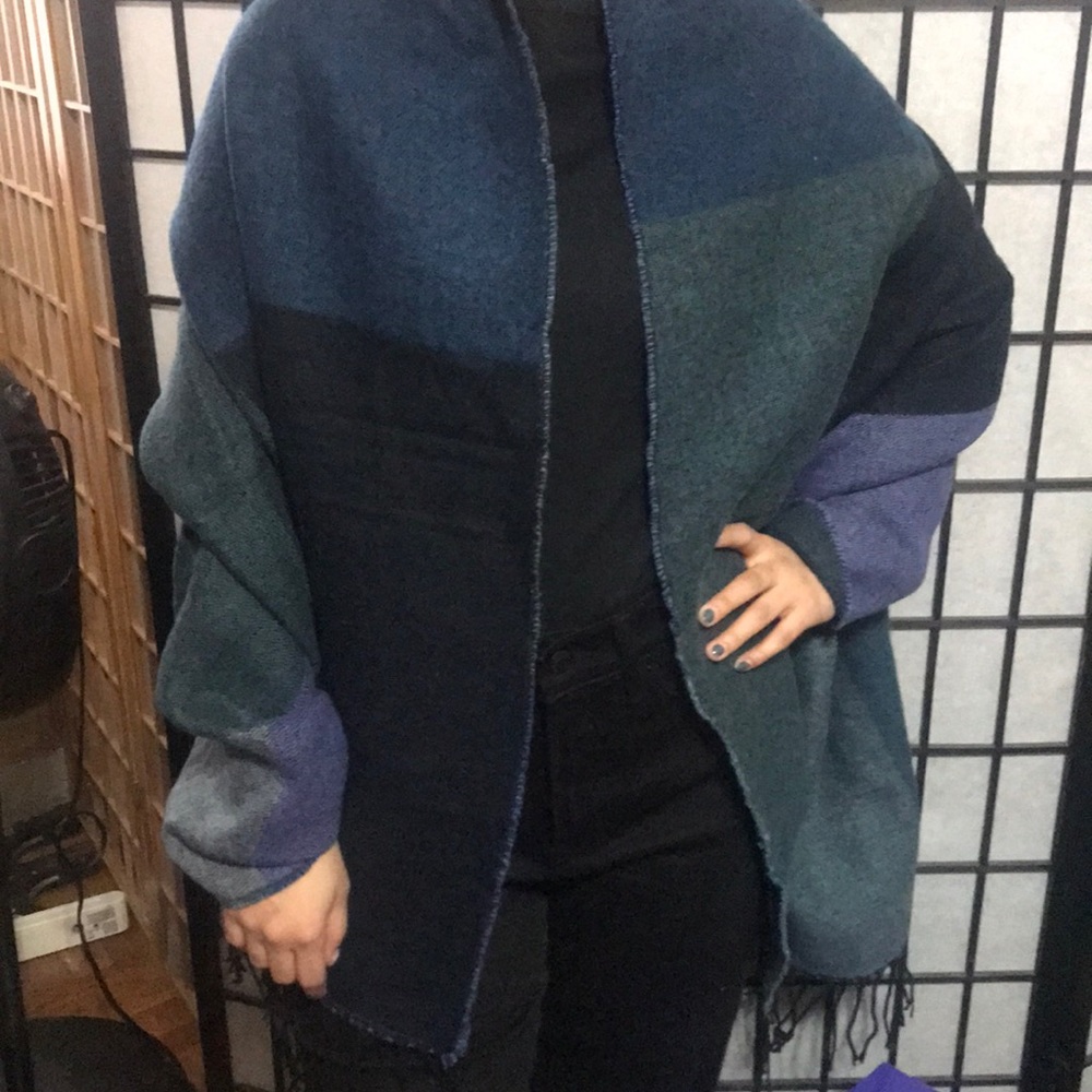Colorblock scarf
